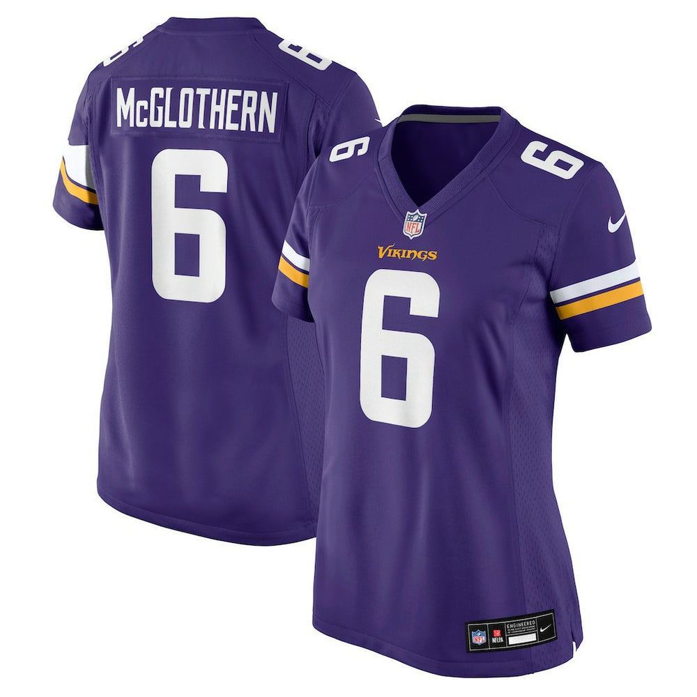 Dwight McGlothern Minnesota Vikings Women's Team Game Jersey Purple | Nike for Sale