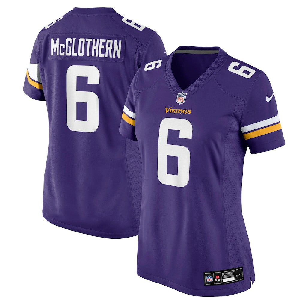 Dwight McGlothern Minnesota Vikings Women's Team Game Jersey Purple | Nike for Sale