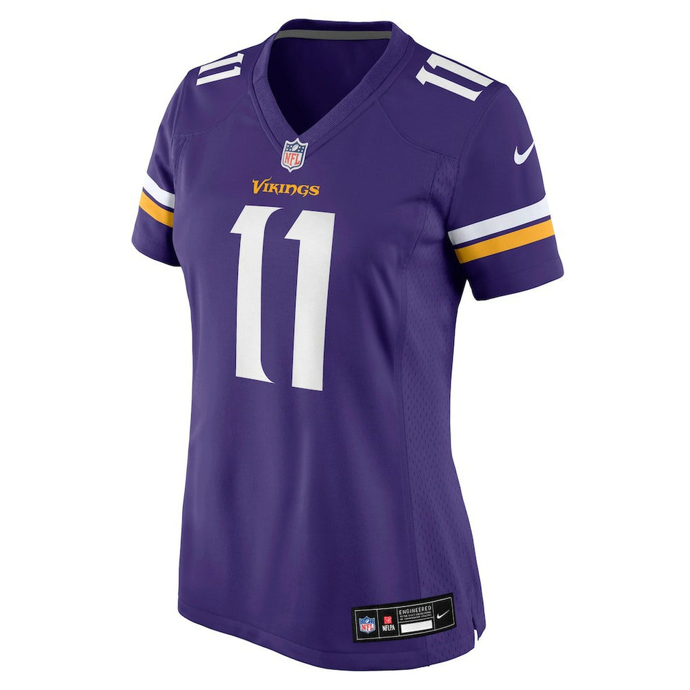 Carson Wentz Minnesota Vikings Women's Team Game Jersey Purple | Nike for Sale