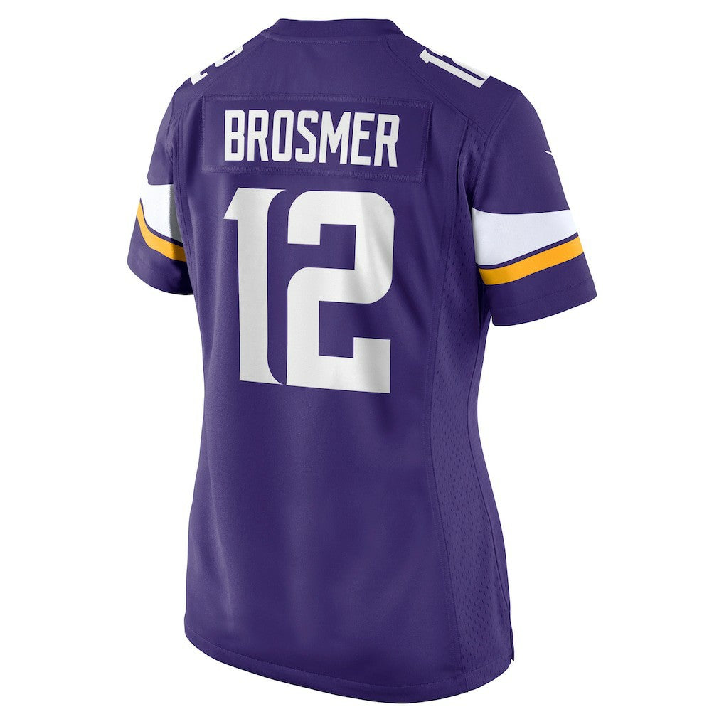 Max Brosmer Minnesota Vikings Women's Team Game Jersey Purple | Nike for Sale