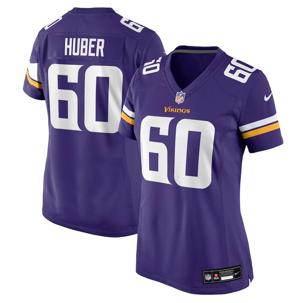 Joe Huber Minnesota Vikings Women's Team Game Jersey Purple | Nike for Sale