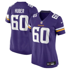 Joe Huber Minnesota Vikings Women's Team Game Jersey Purple | Nike for Sale