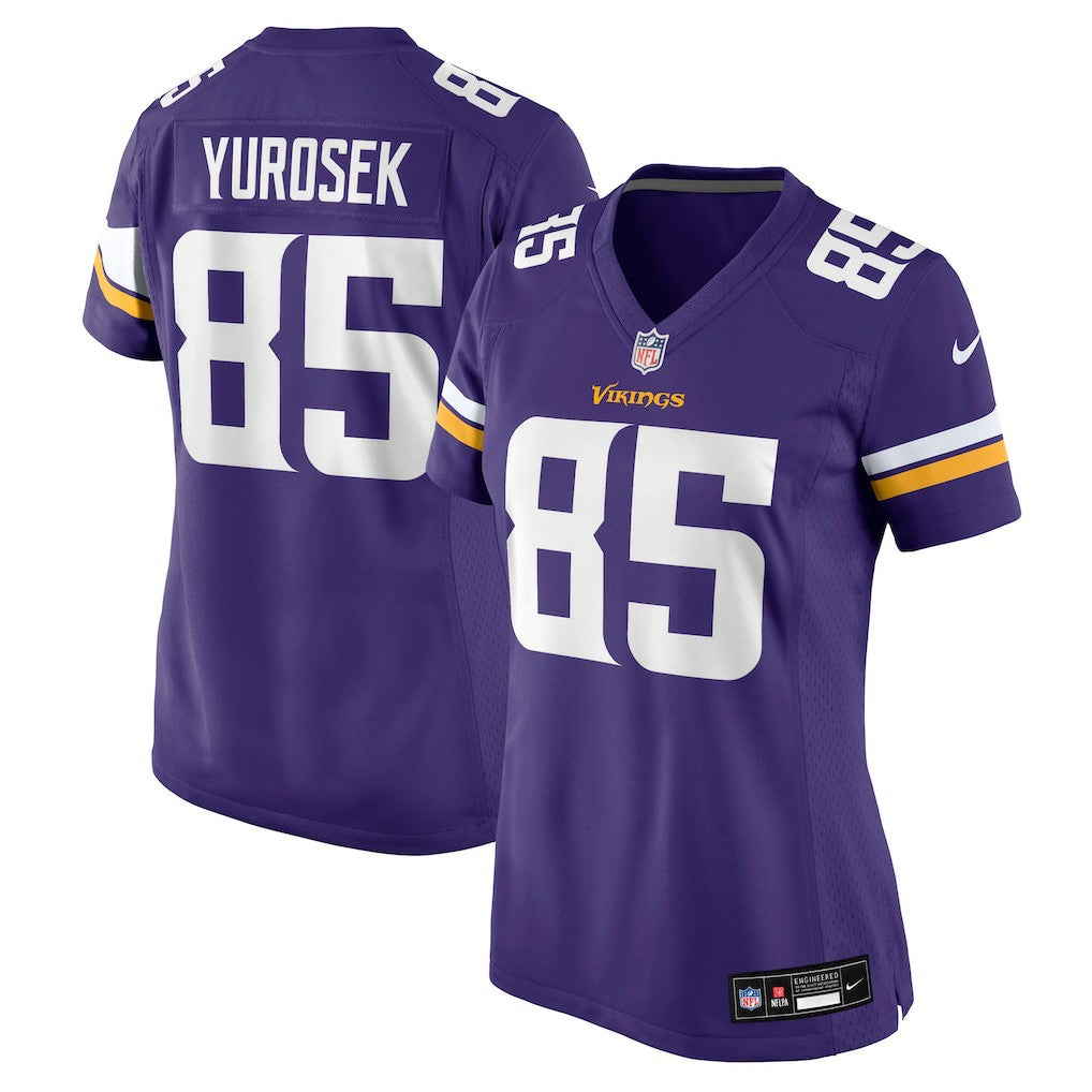Ben Yurosek Minnesota Vikings Women's Team Game Jersey Purple | Nike for Sale