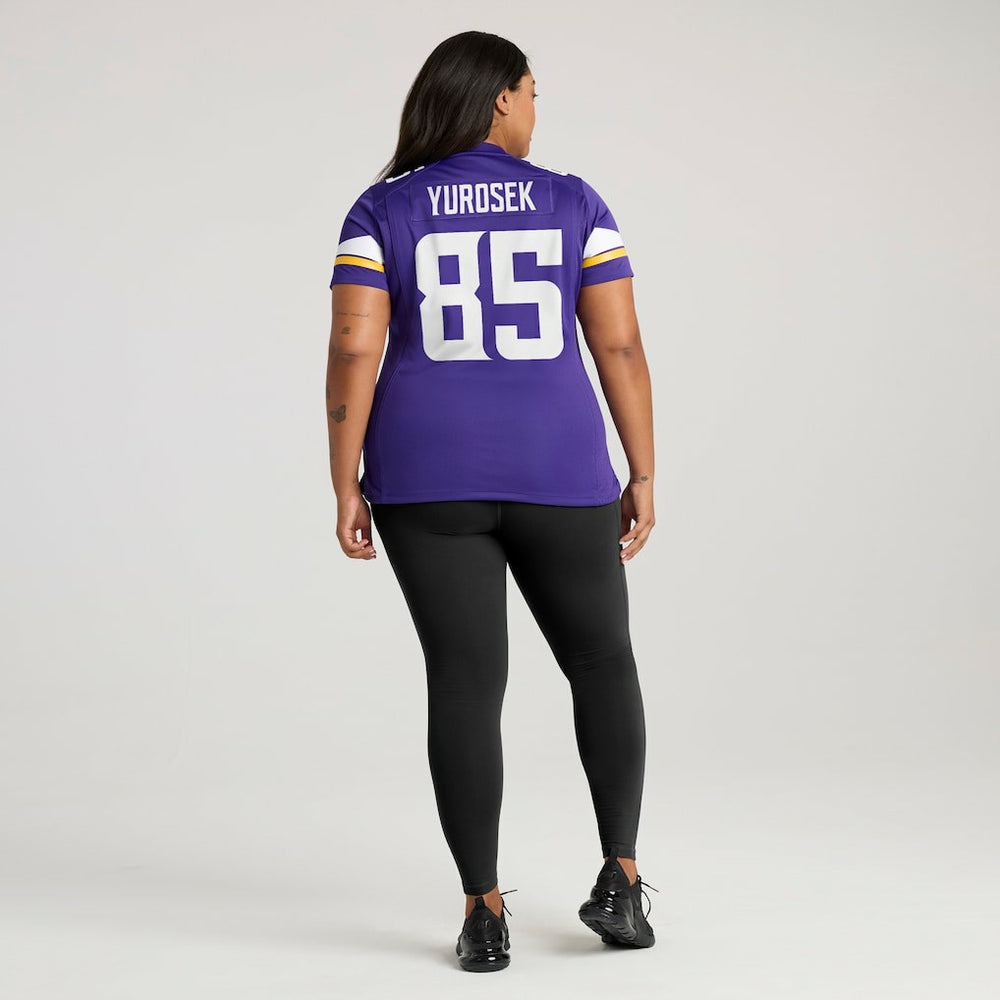 Ben Yurosek Minnesota Vikings Women's Team Game Jersey Purple | Nike for Sale