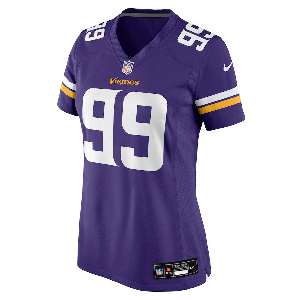 Elijah Williams Minnesota Vikings Women's Team Game Jersey Purple | Nike for Sale
