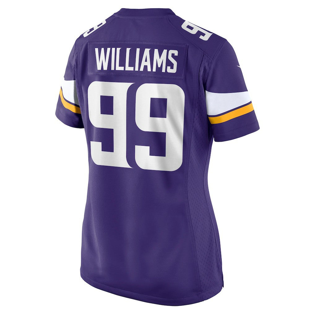 Elijah Williams Minnesota Vikings Women's Team Game Jersey Purple | Nike for Sale