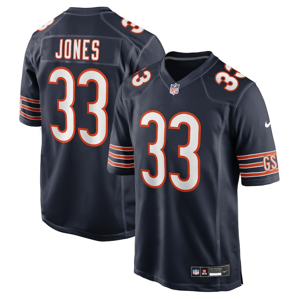 Jaylon Jones Chicago Bears Team Game Jersey Navy | Nike for Sale