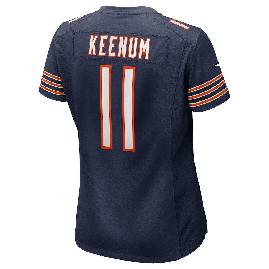 Case Keenum Chicago Bears Women's Team Game Jersey Navy | Nike for Sale