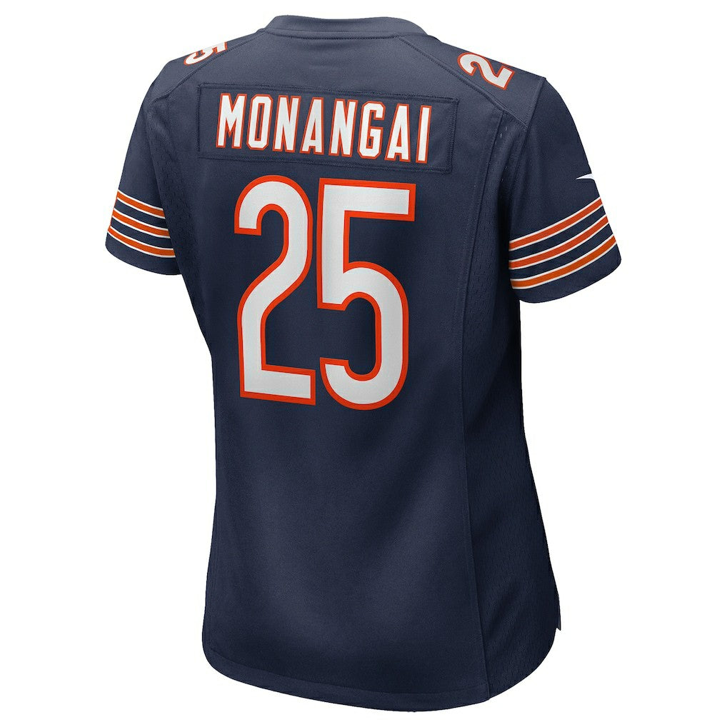 Kyle Monangai Chicago Bears Women's Team Game Jersey Navy | Nike for Sale