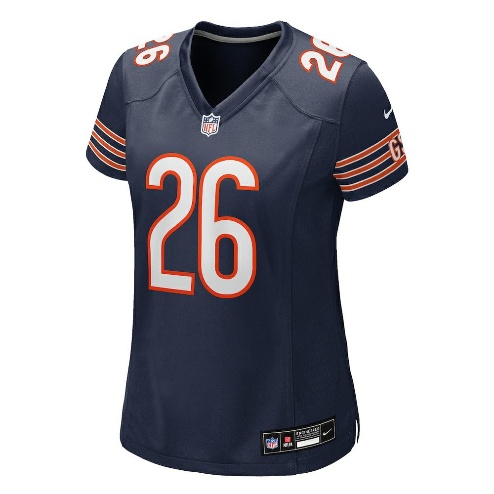 Nahshon Wright Chicago Bears Women's Team Game Jersey Navy | Nike for Sale