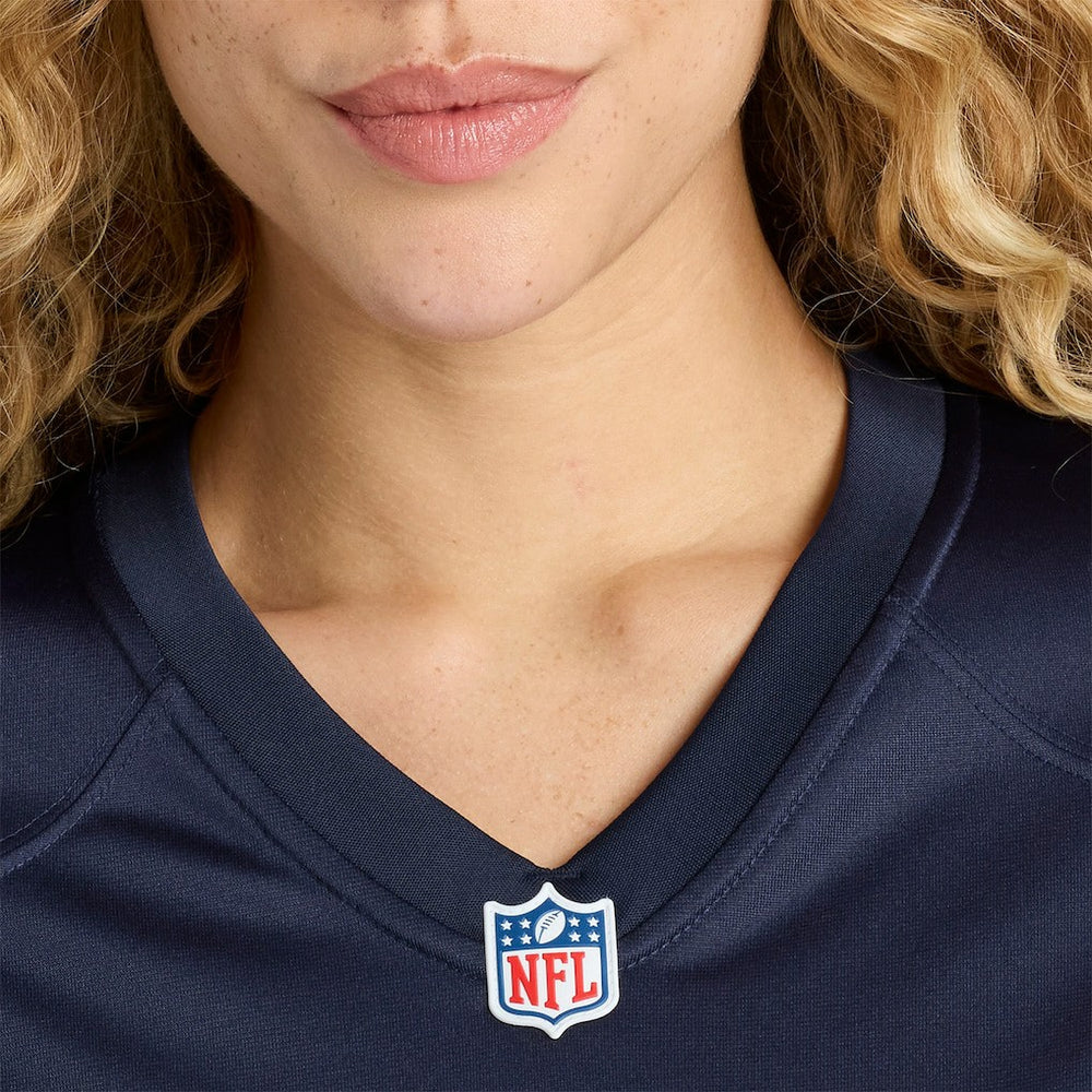 Nahshon Wright Chicago Bears Women's Team Game Jersey Navy | Nike for Sale