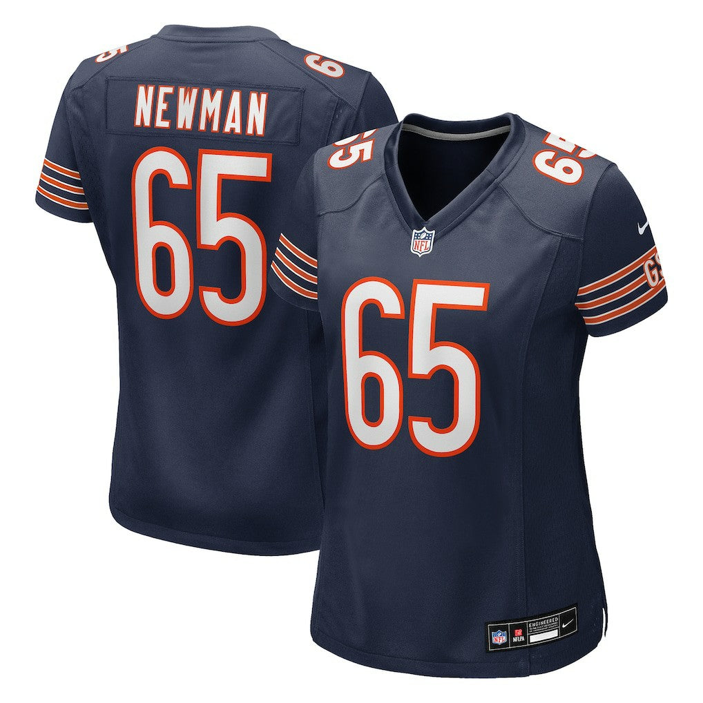 Luke Newman Chicago Bears Women's Team Game Jersey Navy | Nike for Sale