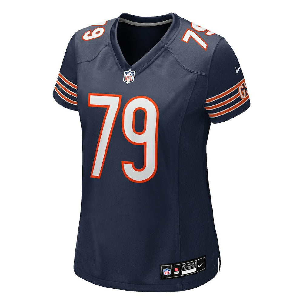 Theo Benedet Chicago Bears Women's Team Game Jersey Navy | Nike for Sale
