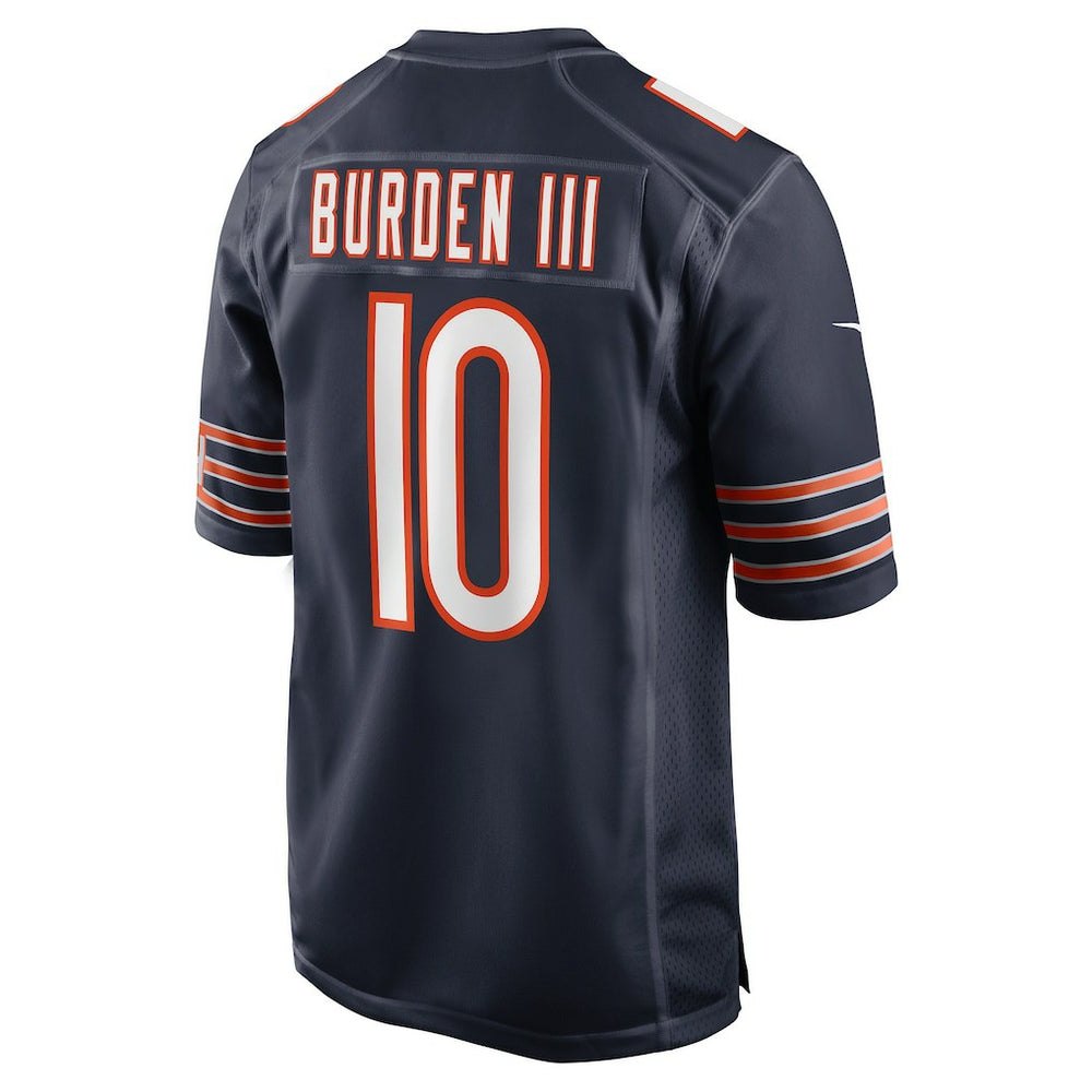 Luther Burden III Chicago Bears Team Game Jersey Navy | Nike for Sale