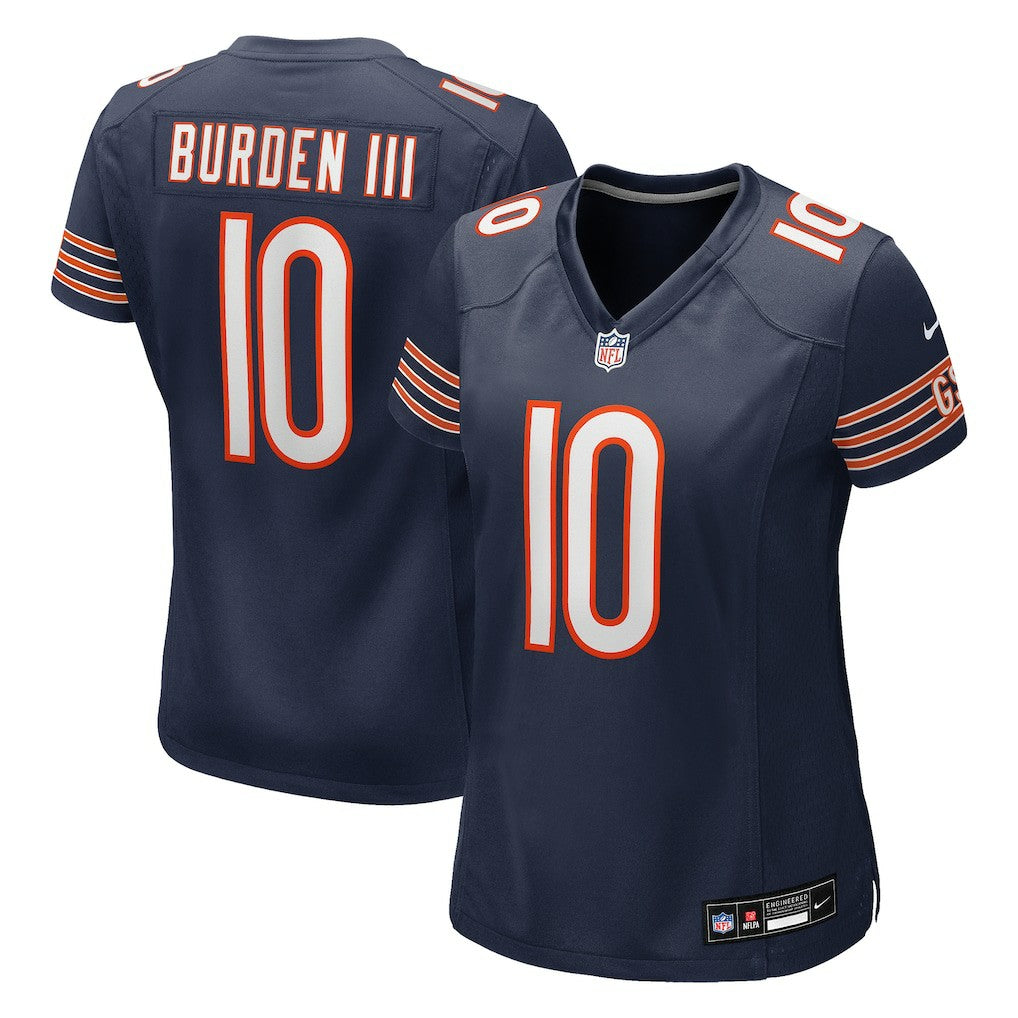 Luther Burden III Chicago Bears Women's Team Game Jersey Navy | Nike for Sale