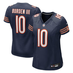 Luther Burden III Chicago Bears Women's Team Game Jersey Navy | Nike for Sale