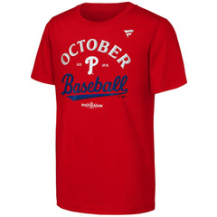 Philadelphia Phillies Fanatics Youth 2025 MLB Postseason Locker Room T-Shirt - MLB