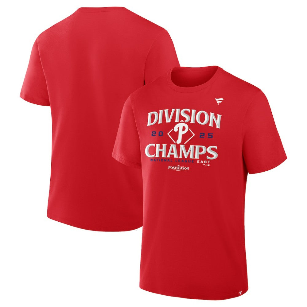 Philadelphia Phillies Fanatics Youth 2025 NL East Division Champions Locker Room T-Shirt - MLB