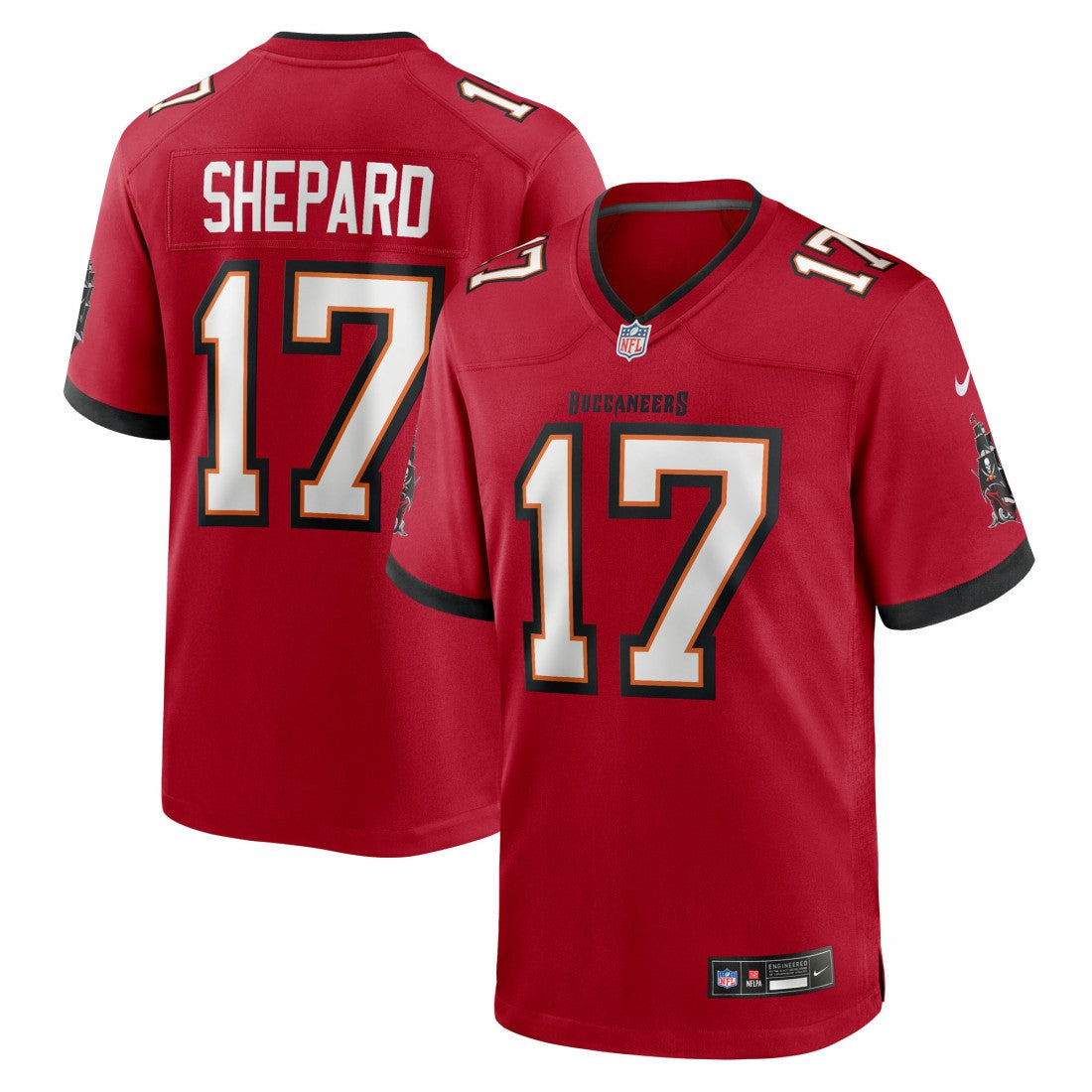 Sterling Shepard Tampa Bay Buccaneers Team Game Jersey Red | Nike for Sale