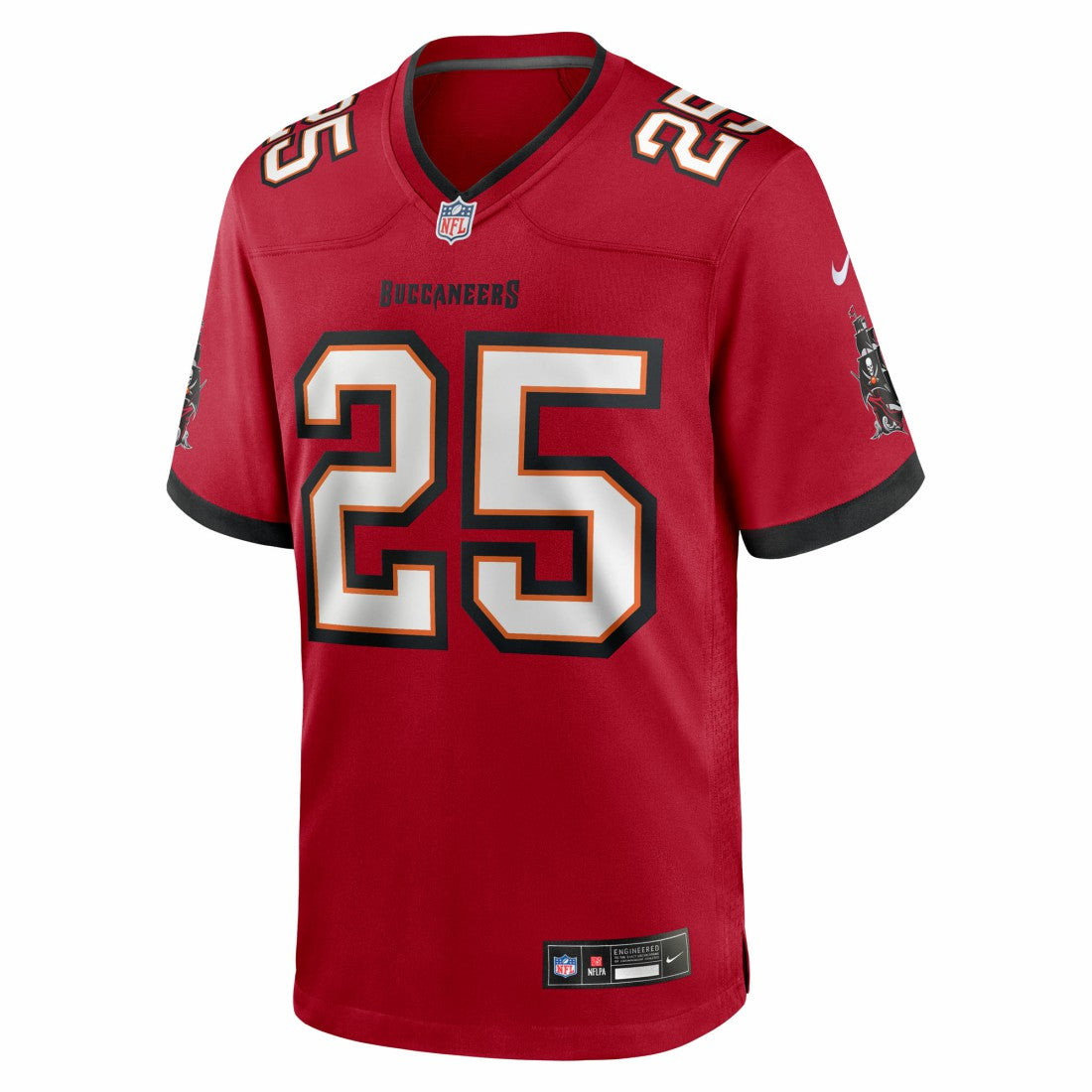 Jacob Parrish Tampa Bay Buccaneers Team Game Jersey Red | Nike for Sale