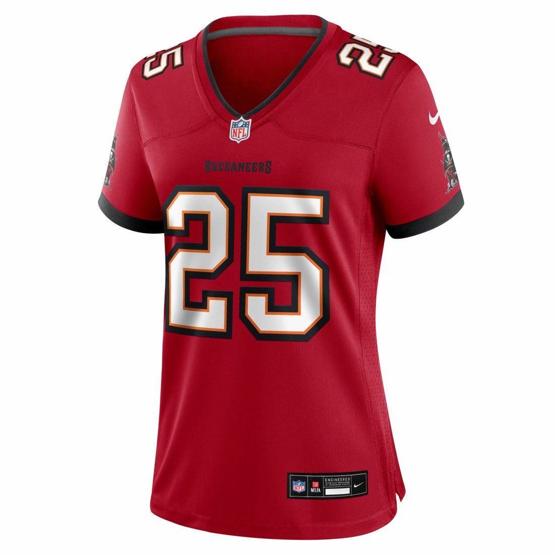 Jacob Parrish Tampa Bay Buccaneers Women's Team Game Jersey Red | Nike for Sale