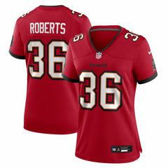 JJ Roberts Tampa Bay Buccaneers Women's Team Game Jersey Red | Nike for Sale