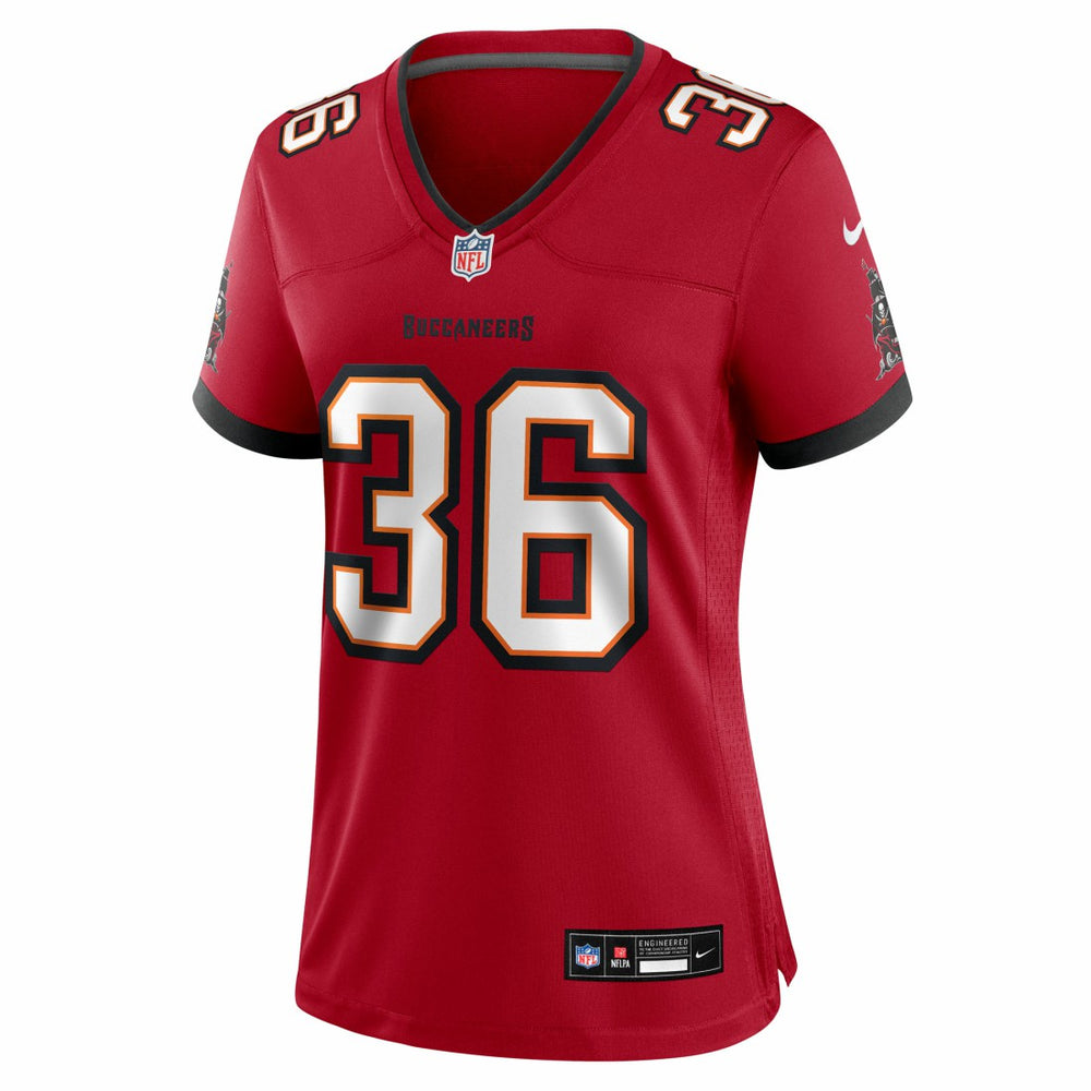 JJ Roberts Tampa Bay Buccaneers Women's Team Game Jersey Red | Nike for Sale
