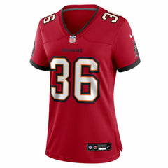 JJ Roberts Tampa Bay Buccaneers Women's Team Game Jersey Red | Nike for Sale