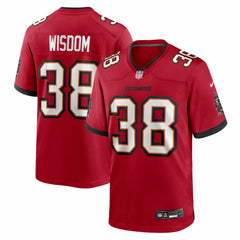 Rashad Wisdom Tampa Bay Buccaneers Team Game Jersey Red | Nike for Sale