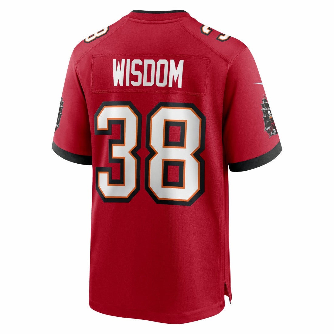 Rashad Wisdom Tampa Bay Buccaneers Team Game Jersey Red | Nike for Sale
