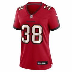 Rashad Wisdom Tampa Bay Buccaneers Women's Team Game Jersey Red | Nike for Sale
