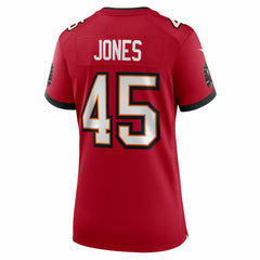 Deion Jones Tampa Bay Buccaneers Women's Team Game Jersey Red | Nike for Sale
