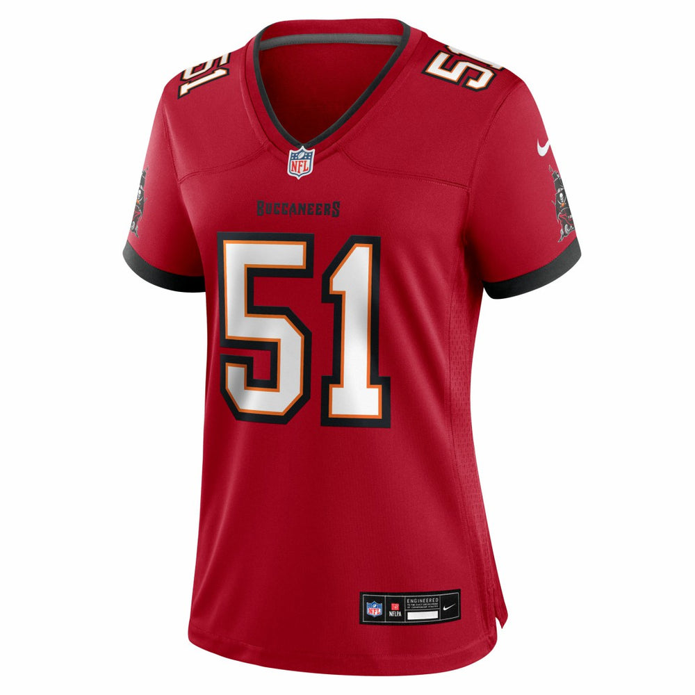 David Walker Tampa Bay Buccaneers Women's Team Game Jersey Red | Nike for Sale