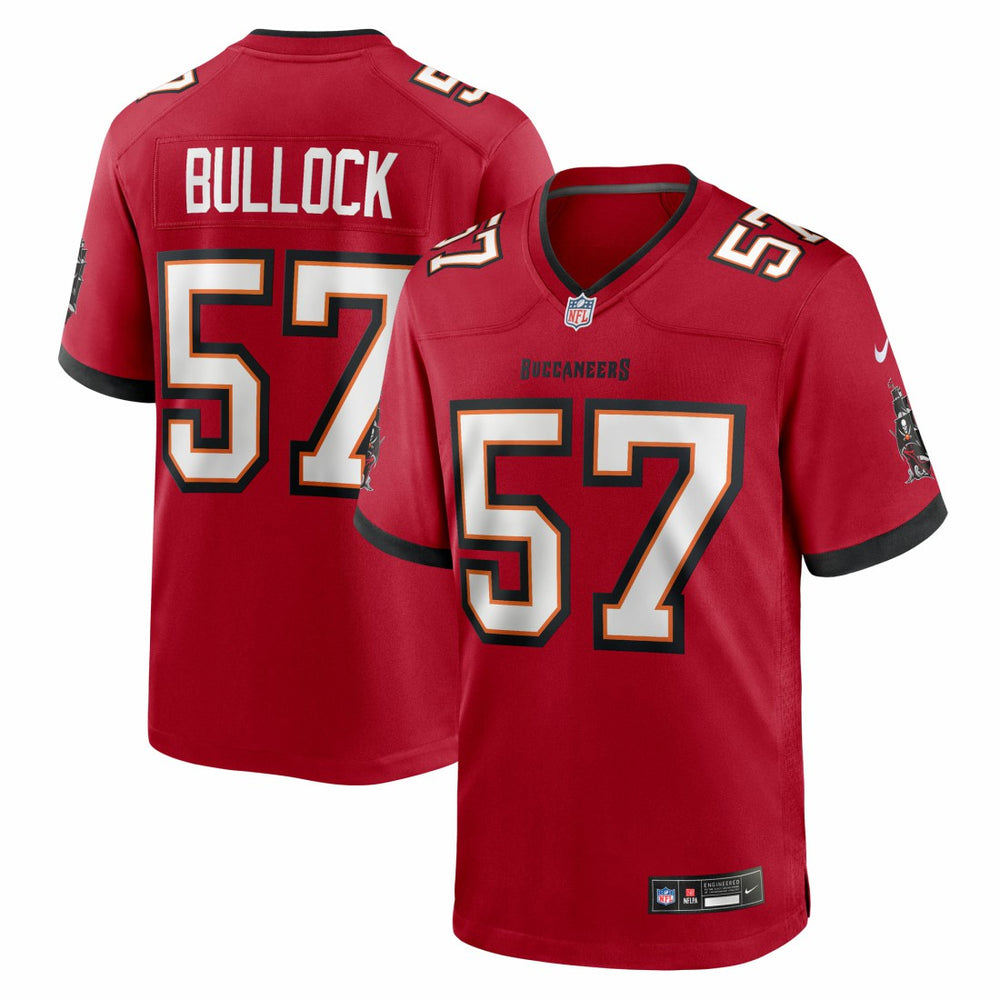 John Bullock Tampa Bay Buccaneers Team Game Jersey Red | Nike for Sale