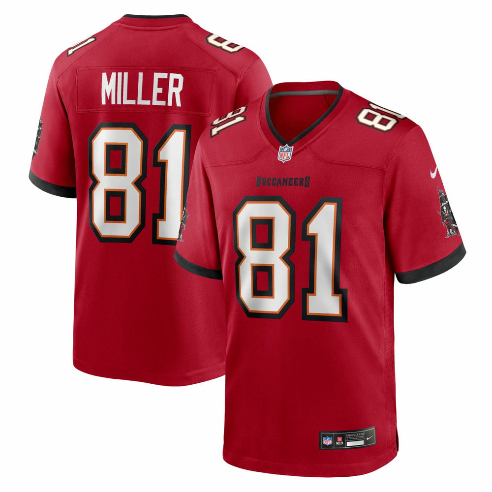 Ryan Miller Tampa Bay Buccaneers Team Game Jersey Red | Nike for Sale