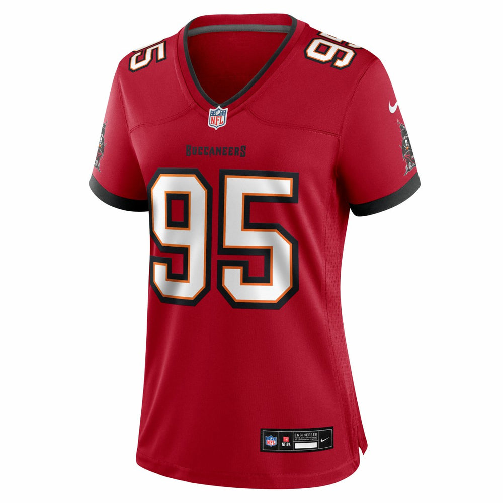 Elijah Roberts Tampa Bay Buccaneers Women's Team Game Jersey Red | Nike for Sale