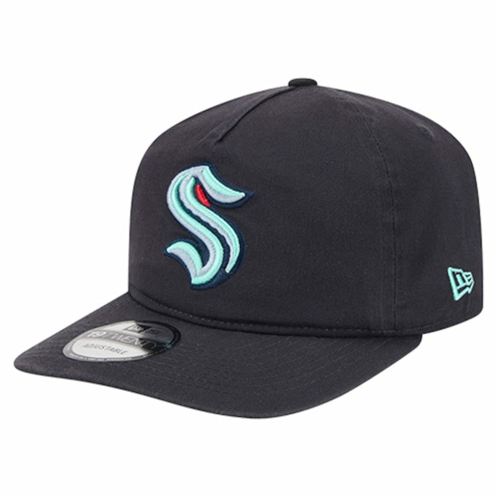 Seattle Kraken New Era 19TWENTY Adjustable Hat - Deep Sea Blue - NHL