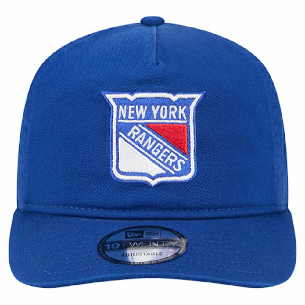 New York Rangers New Era 19TWENTY Adjustable Hat - Blue - NHL