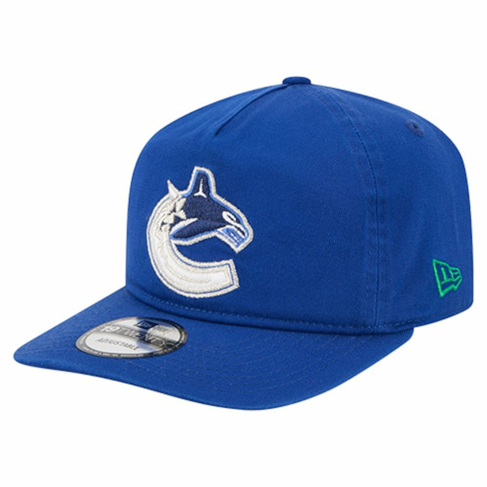 Vancouver Canucks New Era 19TWENTY Adjustable Hat - Blue - NHL