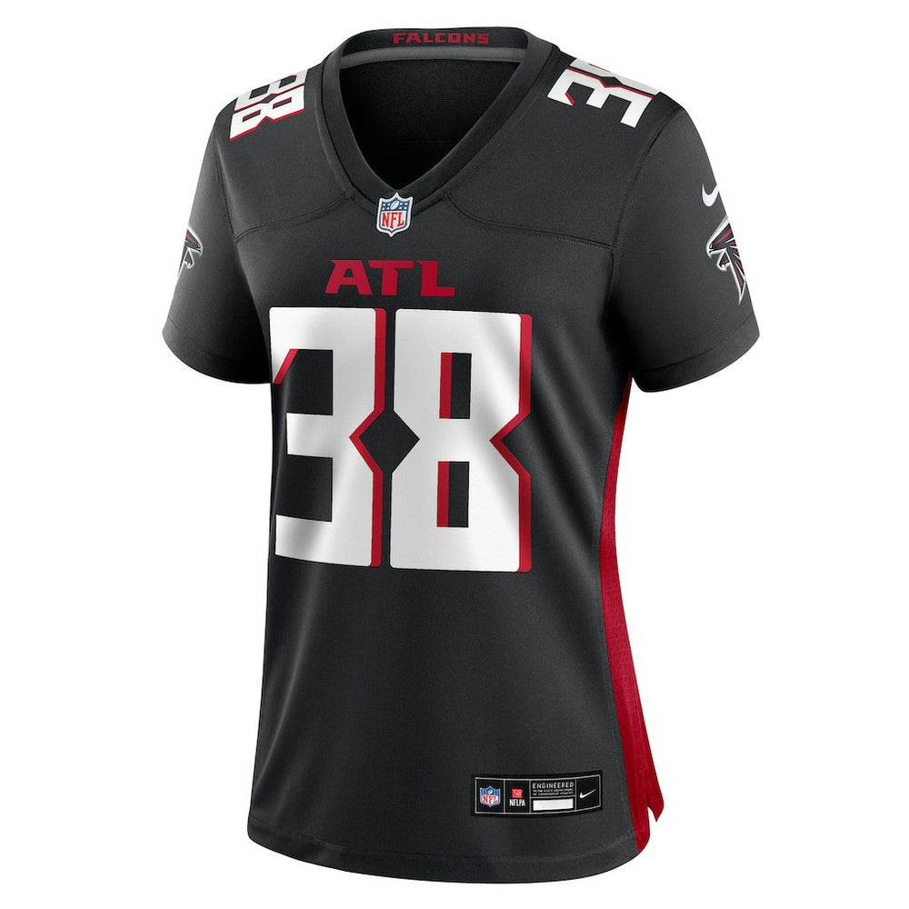 Nathan Carter Atlanta Falcons Women's Team Game Jersey Black | Nike for Sale
