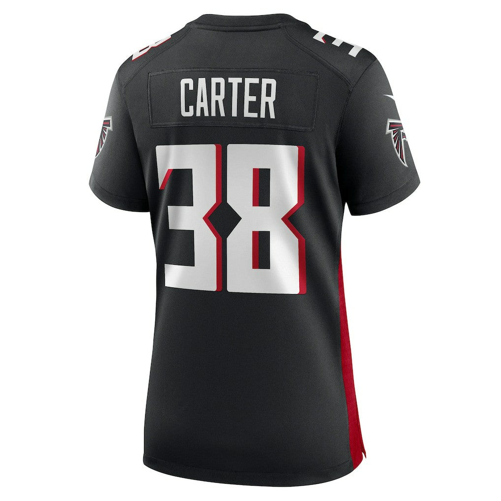 Nathan Carter Atlanta Falcons Women's Team Game Jersey Black | Nike for Sale