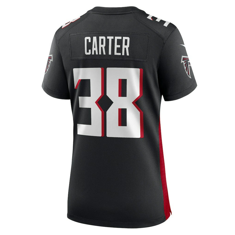 Nathan Carter Atlanta Falcons Women's Team Game Jersey Black | Nike for Sale