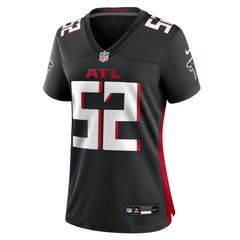 Jovaughn Gwyn Atlanta Falcons Women's Team Game Jersey Black | Nike for Sale