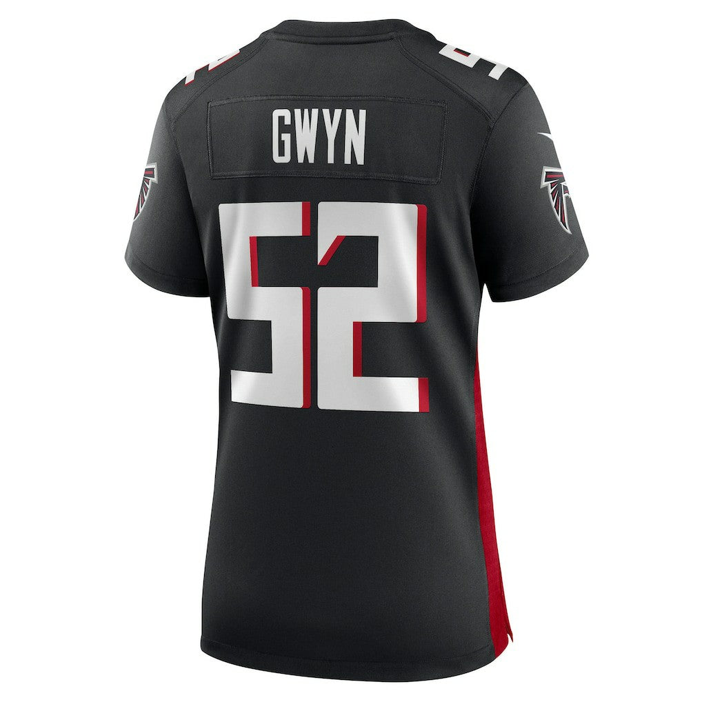 Jovaughn Gwyn Atlanta Falcons Women's Team Game Jersey Black | Nike for Sale