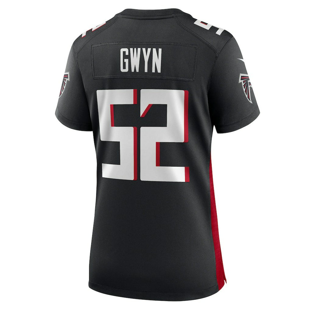 Jovaughn Gwyn Atlanta Falcons Women's Team Game Jersey Black | Nike for Sale