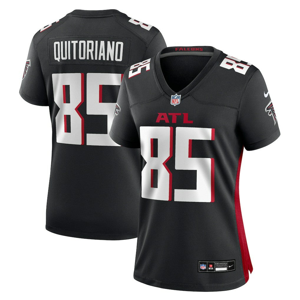 Teagan Quitoriano Atlanta Falcons Women's Team Game Jersey Black | Nike for Sale