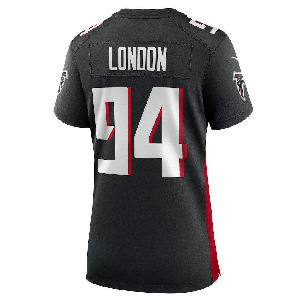LaCale London Atlanta Falcons Women's Team Game Jersey Black | Nike for Sale