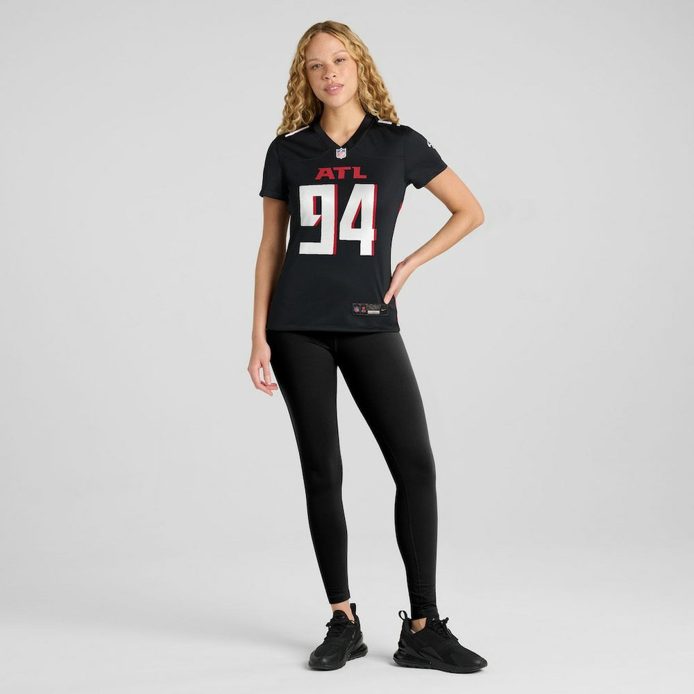 LaCale London Atlanta Falcons Women's Team Game Jersey Black | Nike for Sale