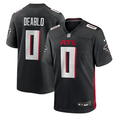 Divine Deablo Atlanta Falcons Team Game Jersey Black | Nike for Sale