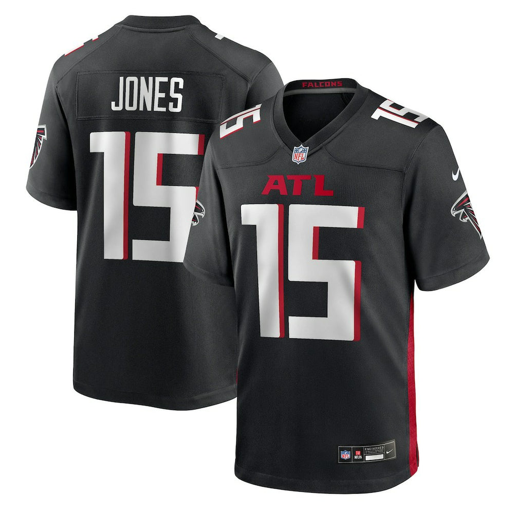 Emory Jones Atlanta Falcons Team Game Jersey Black | Nike for Sale
